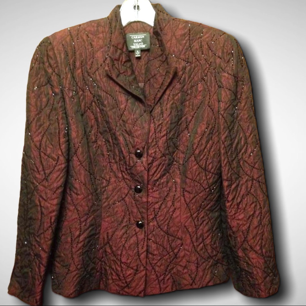 Carmen Marc Valvo Collection - Evening Jacket 8